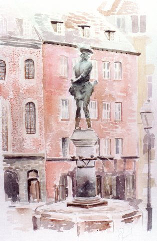 El monumento al...