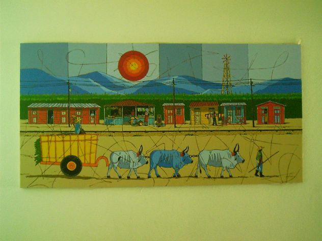 carretas y bueyes (serie batey)