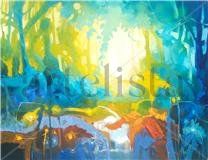 naturaleza y abstraccion Oil Canvas Landscaping