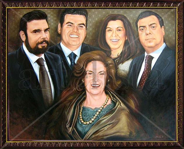 RETRATO FAMILIA CARDENAS NARVAEZ