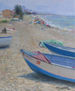 La playa dorada.