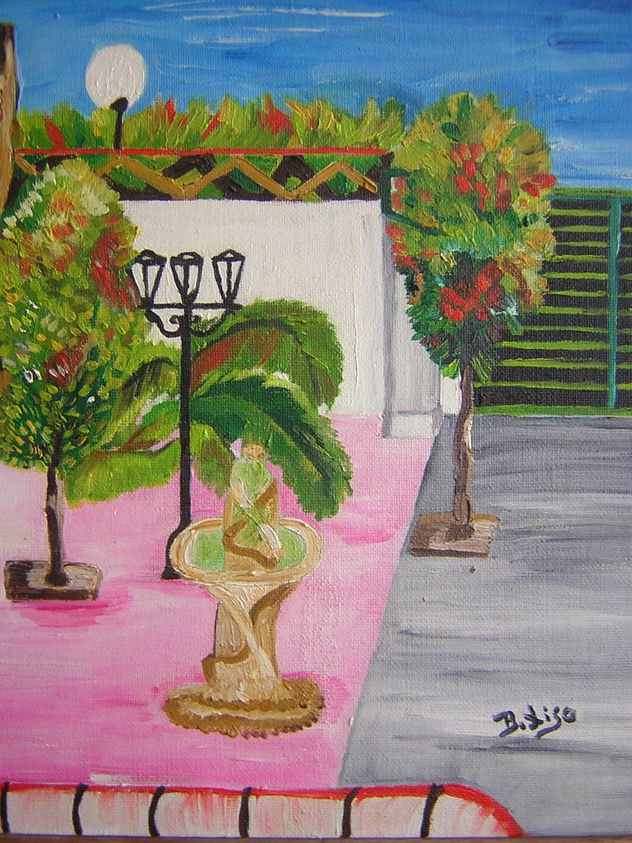 patio casa scala