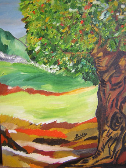 arbol de la vida Oil Canvas Landscaping