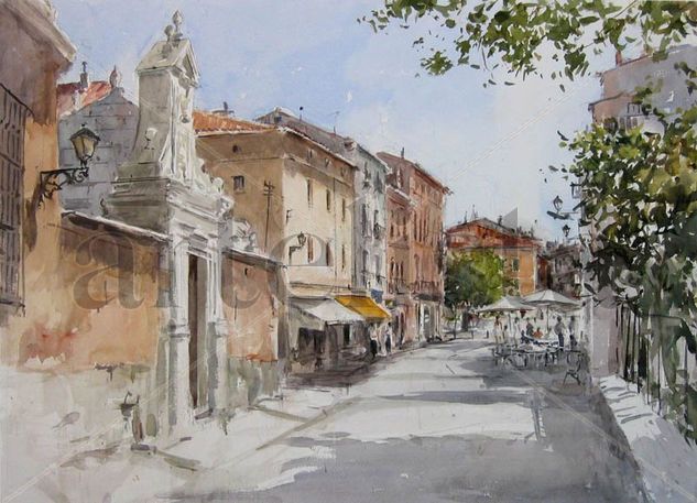 Medina del Campo Watercolour Paper Landscaping