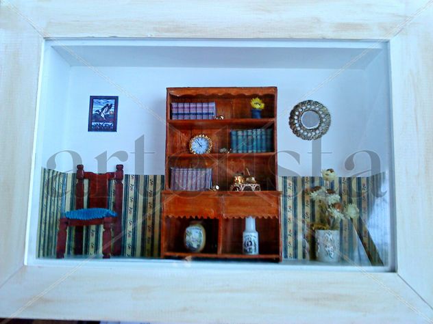 CUADRO CON MINIATURAS
