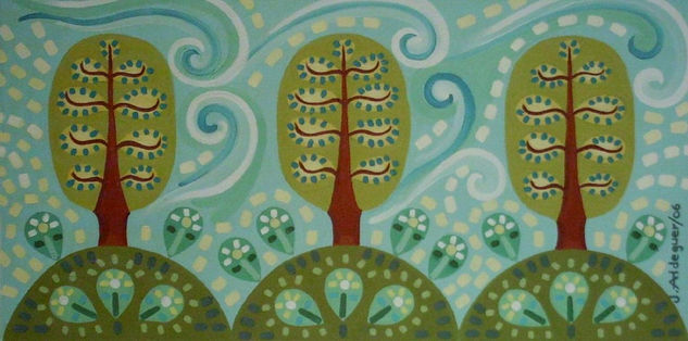 JARDÍ 6 Oil Canvas