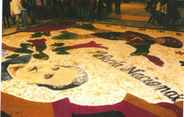 Alfombra de flores