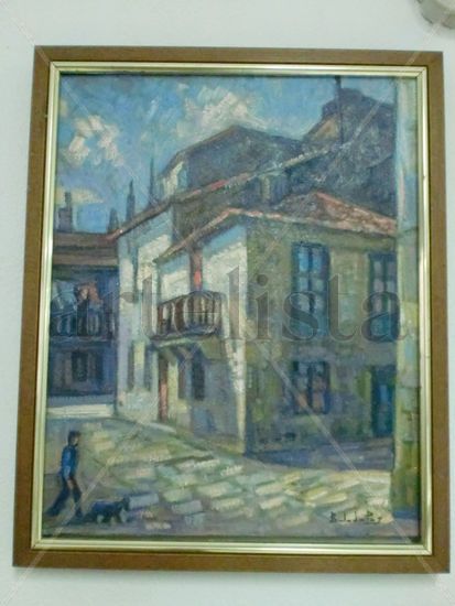 Paisaje urbano de Ferrol Oil Canvas Landscaping