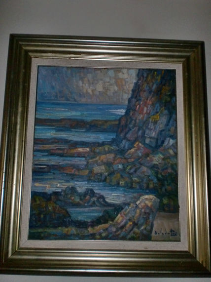 Rocas bañadas por...