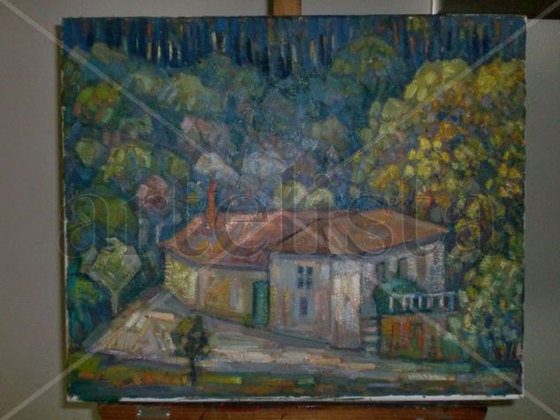 Paisaje rural gallego Oil Canvas Landscaping