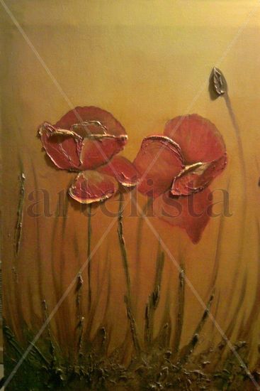 intenso Oil Canvas Floral Painting