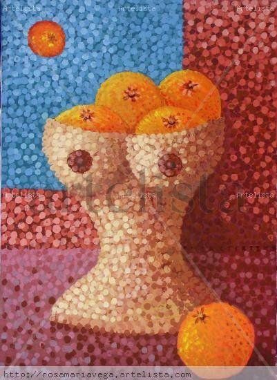 ESTUDIO PARA  CIELO Y TIERRA Acrylic Canvas Still Life Paintings