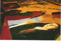 alfombra de flores...