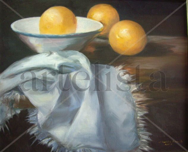 BODEGÓN CON NARANJAS Oil Canvas Landscaping