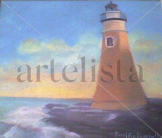 FARO AMERICANO Oil Canvas Landscaping