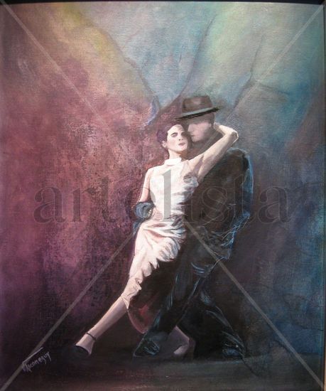 BAILANDO TANGO Oil Others Figure Painting