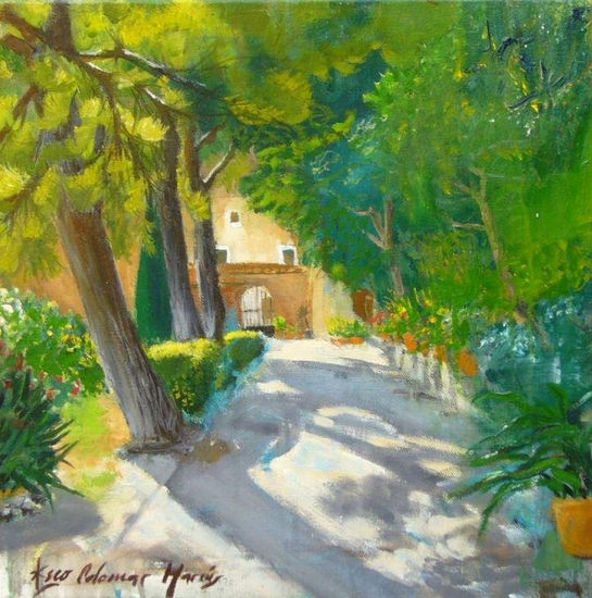 can cladera NO DISPONIBLE Oil Canvas Landscaping