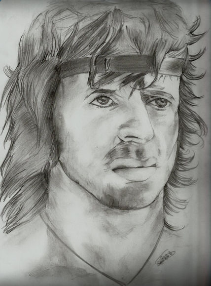 Ator famoso rambo