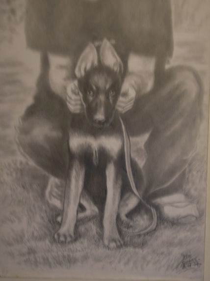 Mi amigodibujo a lapiz