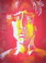 "HOMBRE CON TRISTEZA DE ROJO"