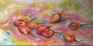 Tomates Oil Canvas Still Life Paintings