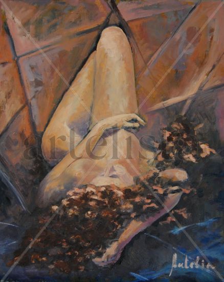 No me olvides (amor sincero) Oil Canvas Nude Paintings