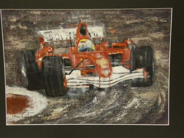 Formula 1 Oil Canvas Landscaping