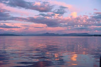 Lago colorido