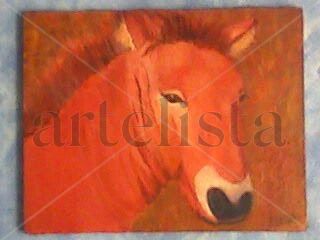 Historia de un Asno Oil Canvas Animals