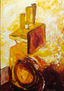 Serie Imprenta: Des-compuesto, óleo sobre lienzo, 100x80 c. 2010
