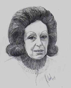 Mamá, en mi eterno recuerdo. Pencil (Black) Paper Portrait