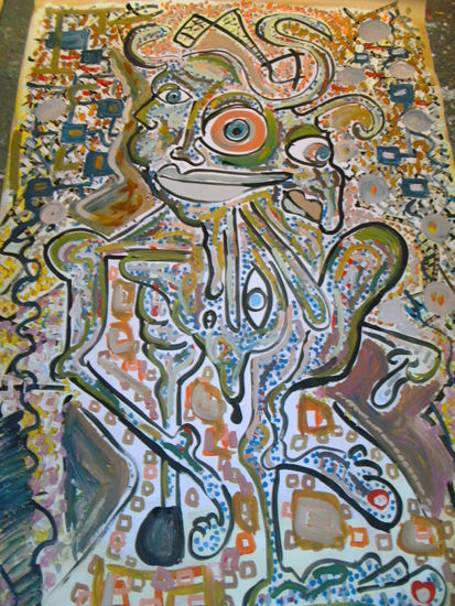 Mr Monster Oil Canvas Landscaping