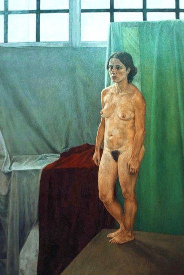 Estudio de desnudo Oil Canvas Nude Paintings