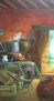 cocina con puerta