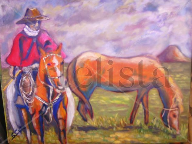 PASTOREO Oil Canvas Figure Painting