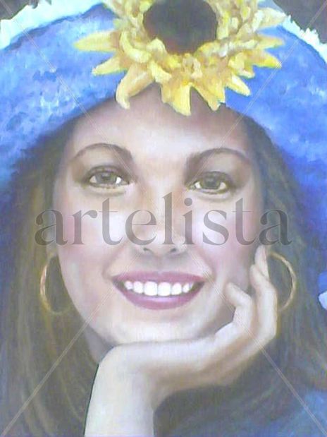 Joven con sombrero...