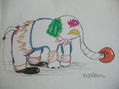 elefante payaso
