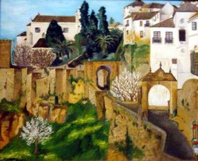 Rincon de Ronda Oil Canvas