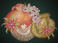 Pintura Aclirico sobre textil