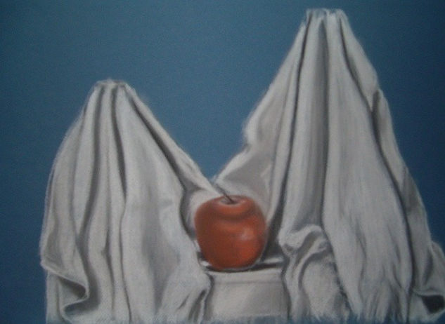 TENTACION DE LOS FANTASMAS Pastel Card Still Life Paintings