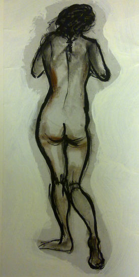 desnudo 2010.5 Charcoal