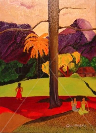 Caribe Oil Canvas Landscaping