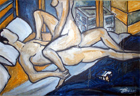 ENCAMA2 Oil Canvas Nude Paintings