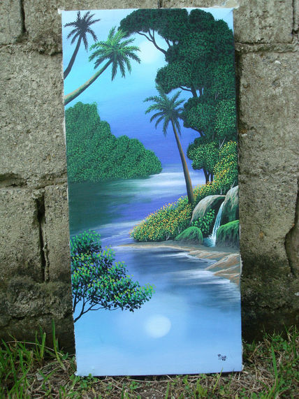 Paisaje de costa rica.