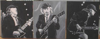 Retrato de Angus Young