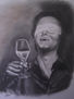 Graphite Drawing nº 6- "Cata Ciega / Blind Tasting"