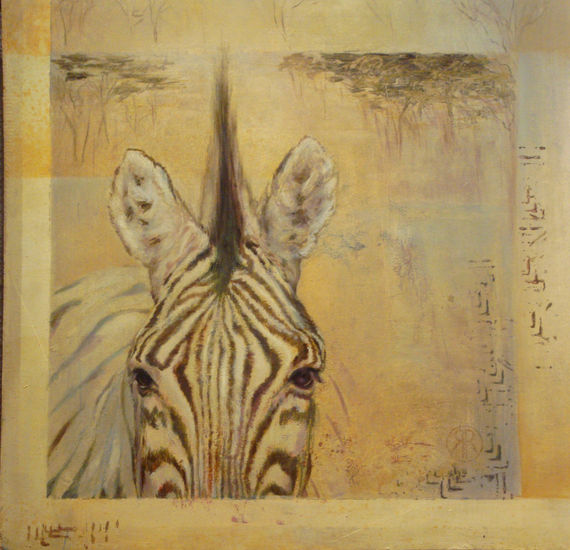 CEBRA Mixed media Panel Animals