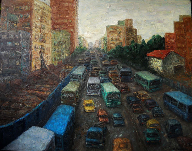 Avenida Oil Canvas Landscaping