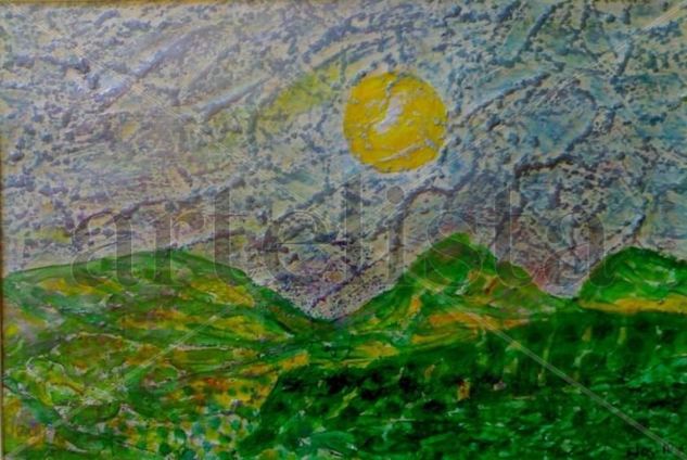 paisaje Acrylic Card Landscaping