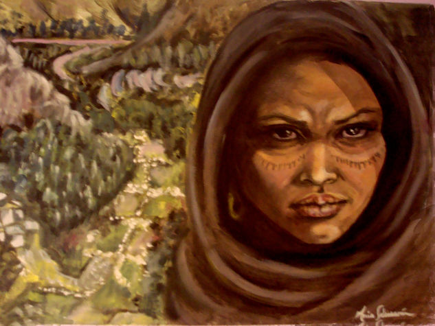 GrAn  AtLaS Oil Canvas Portrait